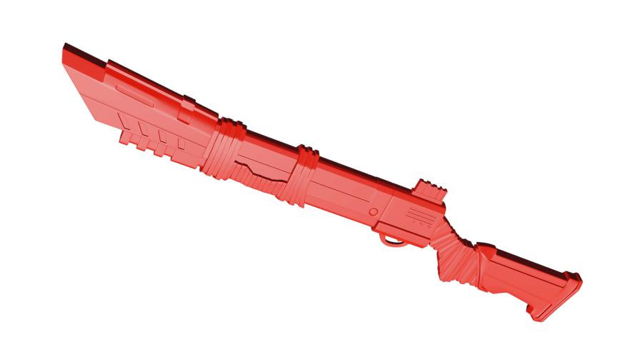 Render of a SCI-Fi Shotgun